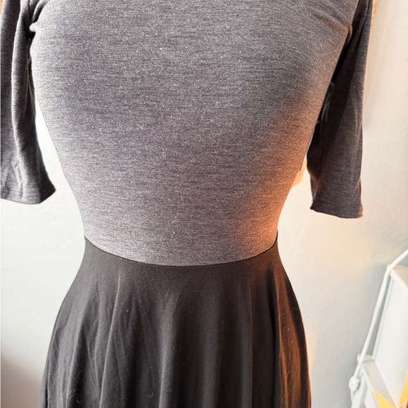 NWT!! 🖤☑️ LuLaRoe Charcoal and Black Dress - Picture 2 of 7